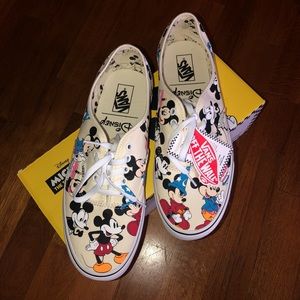 Disney Vans Mickey Mouse men’s size 12